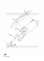 ECHAPPEMENT pour Yamaha D'ELIGHT 125 de 2024