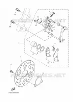 ETRIER DE FREIN AVANT pour Yamaha D'ELIGHT 125 de 2024