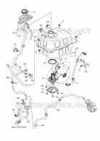 RESERVOIR A ESSENCE pour Yamaha NMAX 125 de 2024
