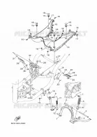 BEQUILLE / REPOSE PIEDS pour Yamaha TRICITY 125 de 2024
