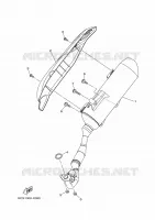 ECHAPPEMENT pour Yamaha TRICITY 125 de 2024