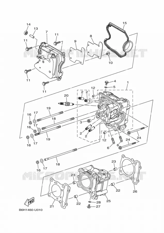CULASSE Yamaha SCOOTER 155 2024 TRICITY  MWS155-A