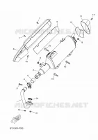ECHAPPEMENT pour Yamaha XMAX 300 de 2024
