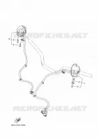 COMMODO / LEVIER pour Yamaha XMAX 300 TECH MAX de 2024