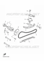 ARBRE A CAMES / CHAINE DE DISTRIBUTION pour Yamaha RAYZR 125 de 2024