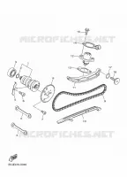 ARBRE A CAMES / CHAINE DE DISTRIBUTION pour Yamaha RAYZR 125 de 2024