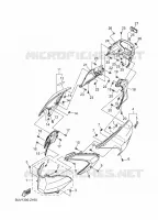 COUVERCLE LATERAL pour Yamaha RAYZR 125 de 2024