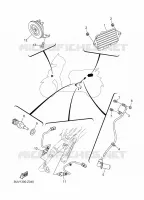 PARTIE ELECTRIQUE 1 pour Yamaha RAYZR 125 de 2024