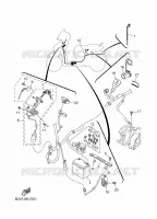PARTIE ELECTRIQUE 2 pour Yamaha RAYZR 125 de 2024