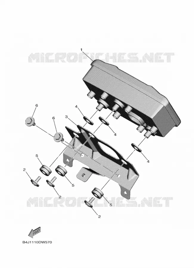 COMPTEUR  Yamaha SIDE BY SIDE 1000 2024 WOLVERINE  YXF1000EWS / YX10FRPLR