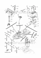ELECTRIQUE 3 pour Yamaha VX DELUXE de 2024