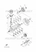 VILEBREQUIN / PISTON pour Yamaha GP SVHO de 2024