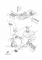 ECHAPPEMENT 3 pour Yamaha FX LIMITED SVHO de 2024