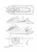 EMBLEME pour Yamaha FX LIMITED SVHO de 2024