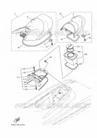 SELLE / SERRURE pour Yamaha FX LIMITED SVHO de 2024