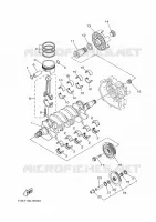 VILEBREQUIN / PISTON pour Yamaha FX LIMITED SVHO de 2024