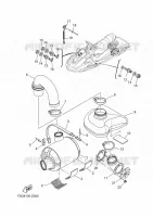 ECHAPPEMENT 3 pour Yamaha FX CRUISER SVHO de 2024