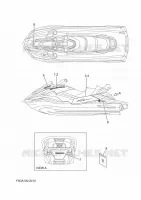 EMBLEME pour Yamaha FX CRUISER SVHO de 2024