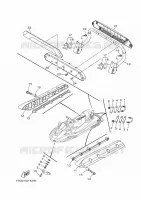 HULL & DECK 2 pour Yamaha FX CRUISER SVHO de 2024