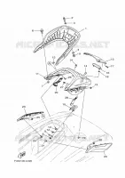 SELLE / SERRURE 2 pour Yamaha FX CRUISER SVHO de 2024