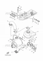 ECHAPPEMENT 3 pour Yamaha FX CRUISER SVHO de 2024