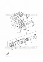 ECHAPPEMENT 1 pour Yamaha FX SVHO de 2024