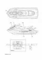 EMBLEME pour Yamaha FX SVHO de 2024