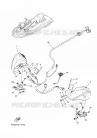 PIECES ELECTRIQUE 4 pour Yamaha FX SVHO de 2024