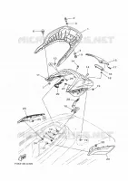 SELLE / SERRURE 2 pour Yamaha FX SVHO de 2024