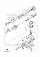 VILEBREQUIN / PISTON pour Yamaha EX SPORT de 2024