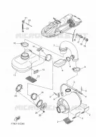 ECHAPPEMENT 3 pour Yamaha VX CRUISER HO de 2024