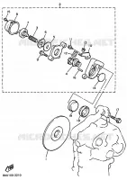 FREIN pour Yamaha VK 540 de 2021