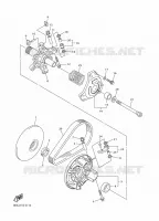 POULIE PRIMAIRE pour Yamaha VK 540 de 2021