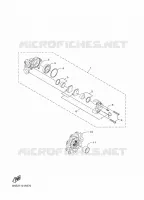 FREIN 2 pour Yamaha MOUNTAIN MAX 800 165 ES de 2021