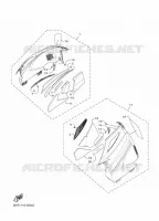 CARENAGE LATERAL  pour Yamaha SXVENOM de 2021