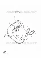 ECHAPPEMENT pour Yamaha VK 540 de 2022
