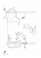 PARE BRISE pour Yamaha VK 540 de 2022