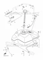 RESERVOIR A ESSENCE pour Yamaha VK 540 de 2022