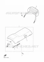 SELLE pour Yamaha VK 540 de 2022