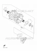 ENTRAINEMENT DE CHENILLE 1 pour Yamaha SIDEWINDER X-TX SE 146 de 2022