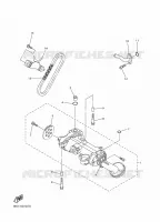 POMPE A HUILE pour Yamaha SIDEWINDER X-TX SE 146 de 2022
