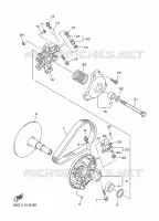POULIE PRIMAIRE pour Yamaha SIDEWINDER X-TX SE 146 de 2022