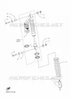 SUSPENSION 2 pour Yamaha MOUNTAIN MAX 800 165 ES de 2023