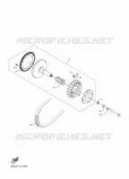POULIE PRIMAIRE pour Yamaha TRANSPORTER LITE de 2023