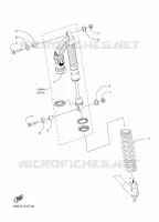 SUSPENSION 2 pour Yamaha MOUNTAIN MAX 800 154 SL de 2023