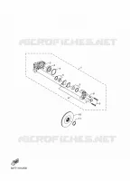 FREIN 2 pour Yamaha SIDEWINDER L-TX SE de 2024