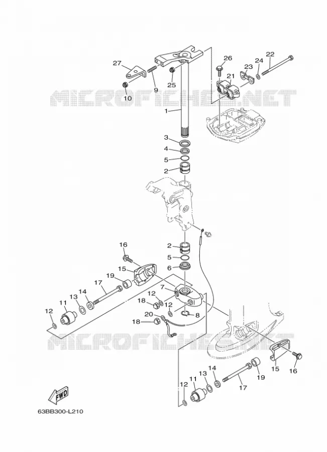 SUPPORT 5 Yamaha OUTBOARD ENGINES 40hp (29.4kW) 2017 40  40VMHOS