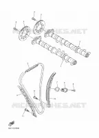 ARBRE A CAMES / CHAINE DE DISTRIBUTION pour Yamaha SIDEWINDER L-TX LE EPS de 2024