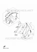 CARENAGE LATERAL  pour Yamaha SIDEWINDER L-TX LE EPS de 2024