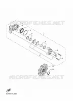 FREIN 2 pour Yamaha SIDEWINDER L-TX LE EPS de 2024